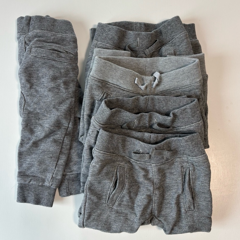 Bundle of organic baby pants